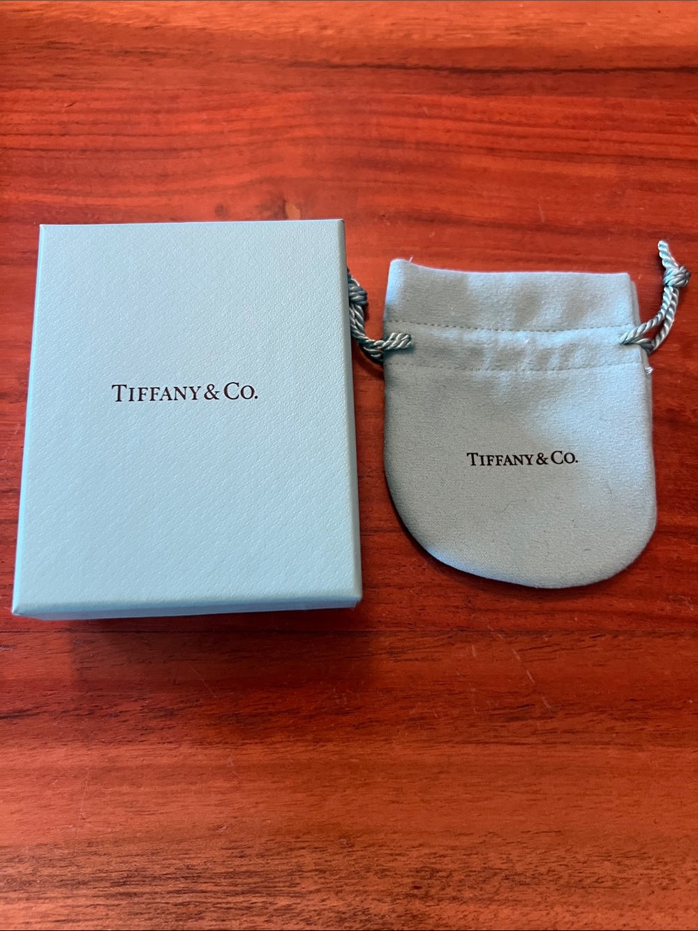 Empty Tiffany box